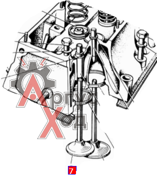 130-1007015-Б1 Клапан выпускной в сборе