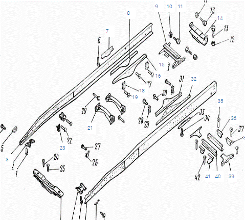 4310-2800010 Рама в сборе