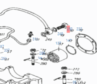 16-110 Болт поворотного угольника