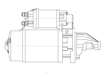 Стартер в сборе 4216.3708-01