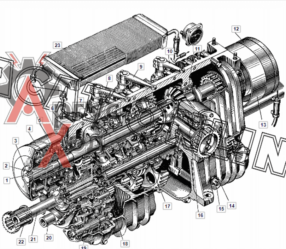 21.10.001-1 Главная передача