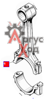 130-1004045 Шатун в сборе