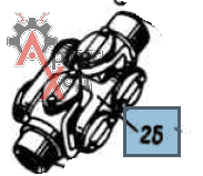 40П-2202022-А Вилка левого карданного вала катков