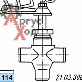 21.03.306 Кран топливный КР-1