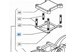 24-1008019 Прокладка межколлекторная