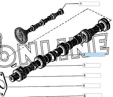24-1006015-02 Вал распределительный
