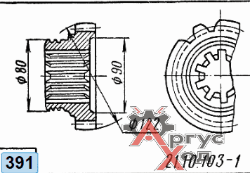 21.10.103-1 Муфта зубчатая