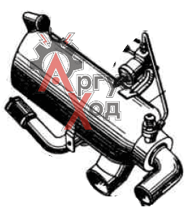 41-1015010 Котел пускового подогревателя в сборе