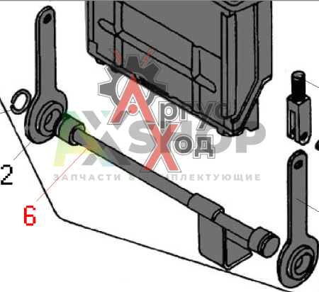 6.82.023 Валик в сборе