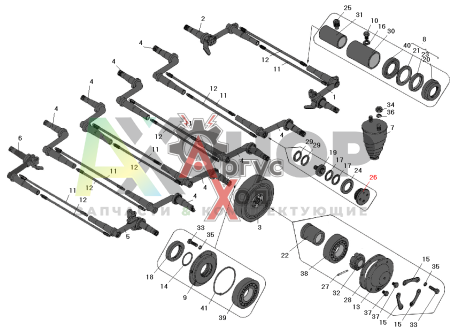 8.32.155 Гайка балансира