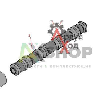 8.34.014 Палец обрезиненный