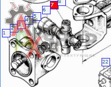 130-2201030 Крестовина карданного вала