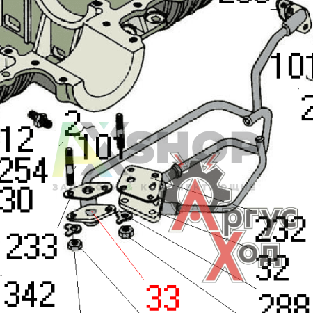 8.10.073-1 Труба откачивания в сборе