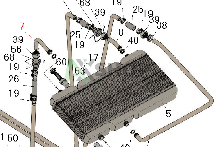 8.07.022-1 Патрубок масляный