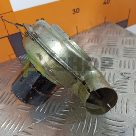 130Т-8101810-11 Крыльчатка с электродвигателем в сборе (улитка) (ракушка)