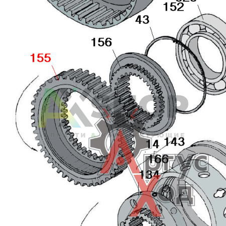 8.10.305 Шестерня