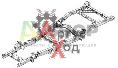 469-2800010-20 Рама в сборе