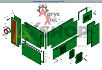 6.37.021 Панель задняя верхняя