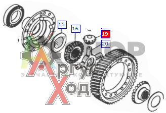 5320-2403055 Сателлит маленький