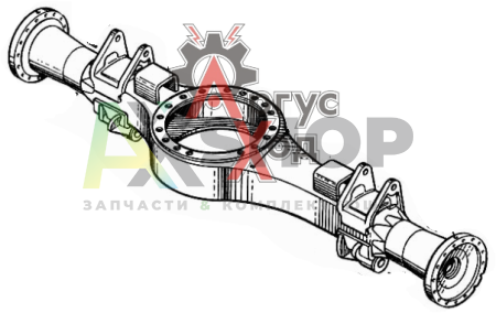 4310-2401010 Картер моста заднего в сборе