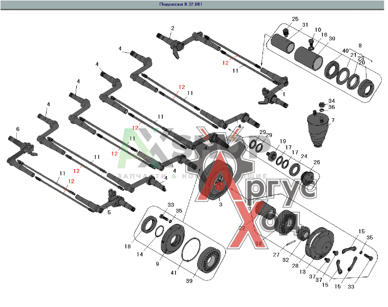 8.32.109 КН Торсион правый  