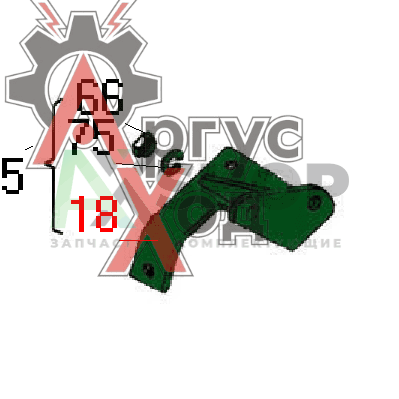 8.23.045 Кронштейн растяжек правый