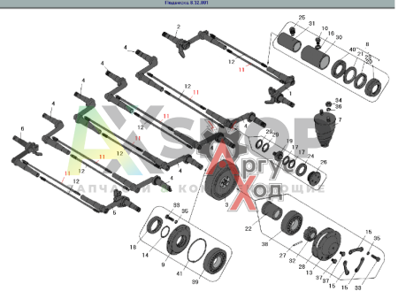 8.32.108 КН Торсион левый    