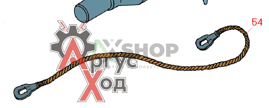 8.61.021 Трос буксирный