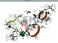 8.23.045 АХ Кронштейн растяжек правый