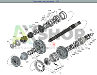 8.10.220 Вал передаточный