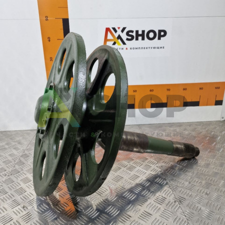 Колесо направляющее в сборе с осью 8.31.040-1