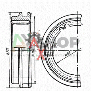 5.10.135 Муфта зубчатая переключения передач
