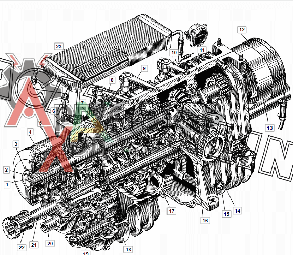 21.10.001-1 Главная передача
