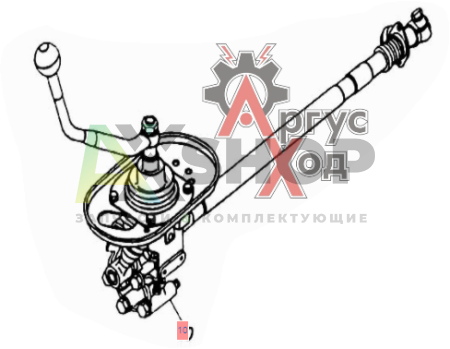14.1703006 Привод управления механизмом переключения передач в сборе