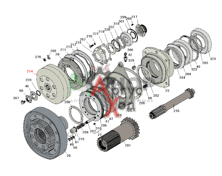 8.10.531 КН Барабан ведущий 
