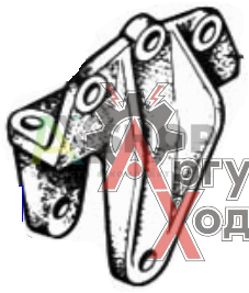 130-2902447 Кронштейн передней рессоры задний