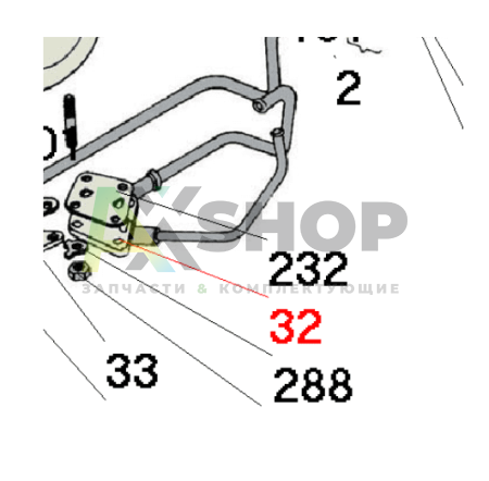 8.10.072-2 Фланец с трубами