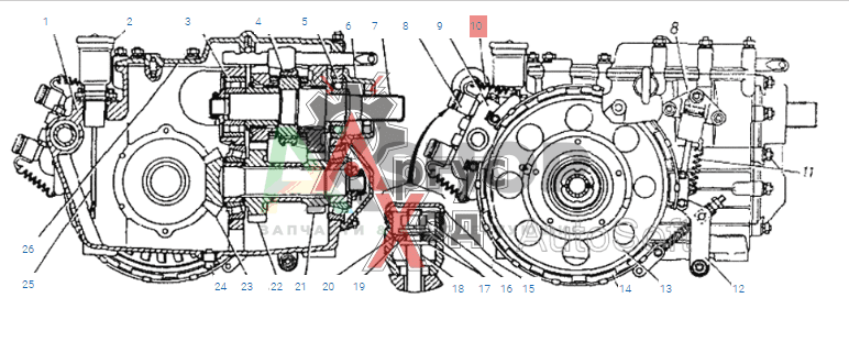 3402-2604038 Пружина тормозной ленты