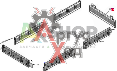 4310-8503010 Борт задний в сборе