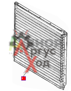 5320-1310110 Жалюзи радиатора в сборе