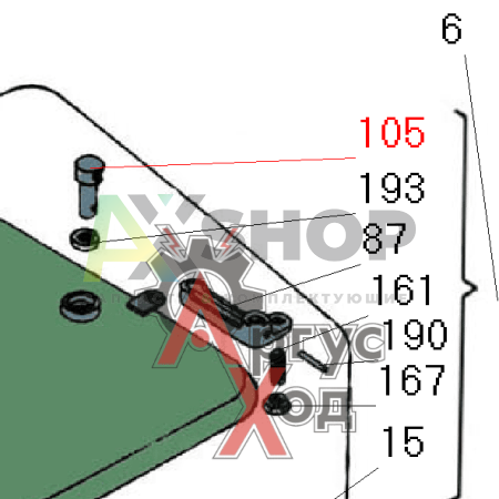 6.47.319А Палец запора