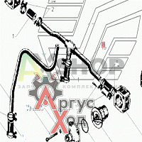 236-1306070-А3 Трубка водяных термостатов соединительная в сборе