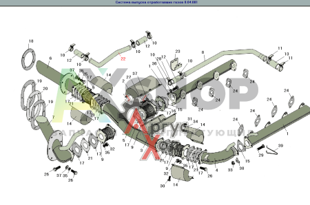 8.04.154 Трубка сапуна