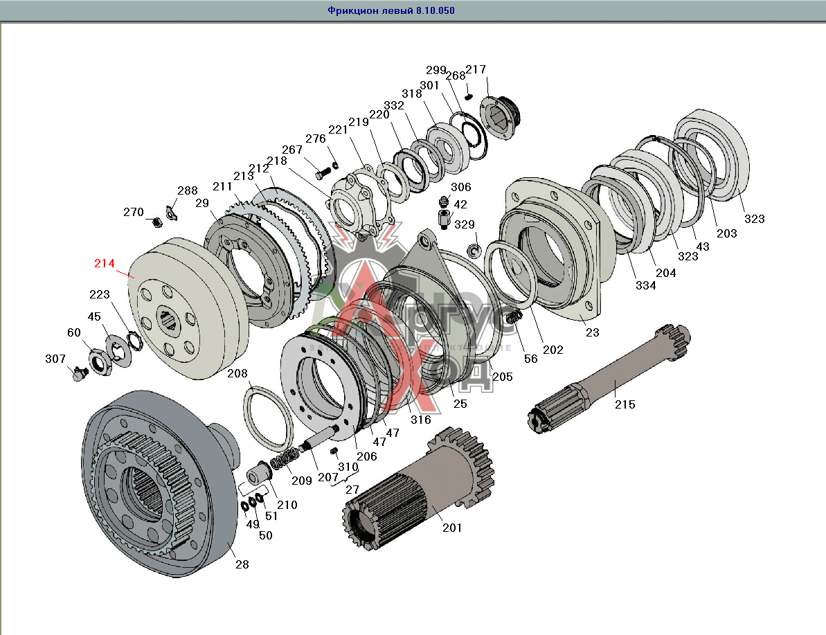 8.10.531 Барабан ведущий