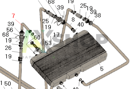 8.07.022-1 Патрубок масляный