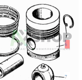 236-1004015-Г Поршень