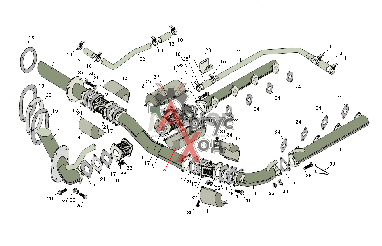 8.04.013-1 Кожух защитный в сборе