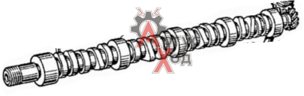 130-1006015 Вал распределительный
