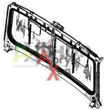 469Б-5200012 Окно ветровое в сборе