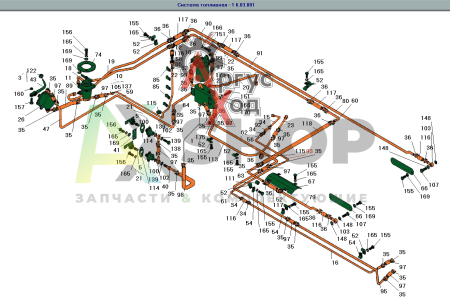 6.03.232 Труба сливная форсунок